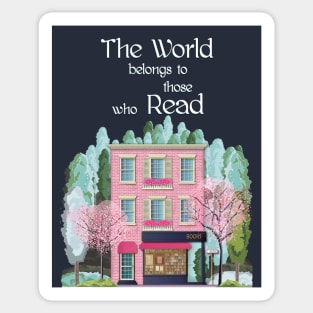 Book Lover Gift | Reading Books | Bookstore Sticker